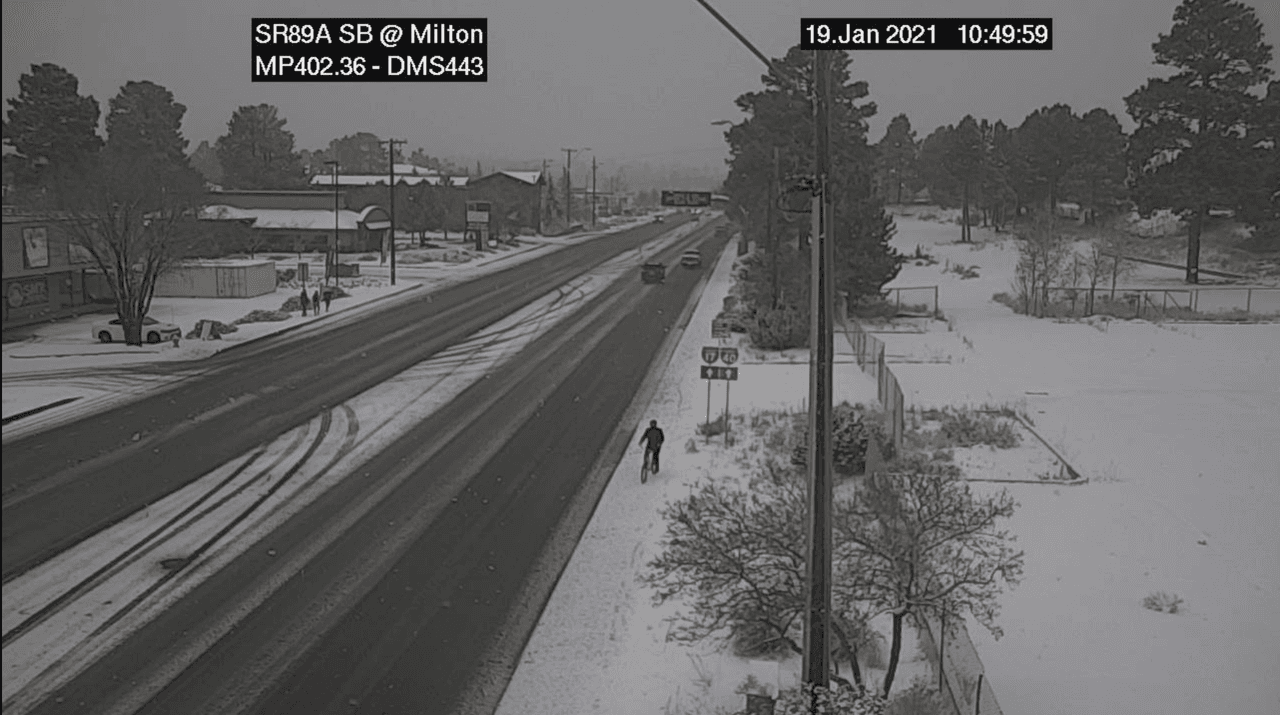 Tome precauciones si quiere visitar zonas con nieve al norte de Arizona.
<br>