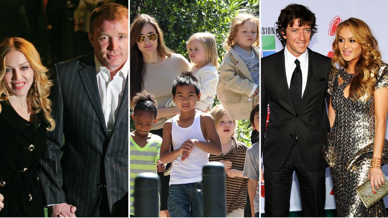 ¿Con quién se quedan los hijos? Famosos que han peleado la custodia