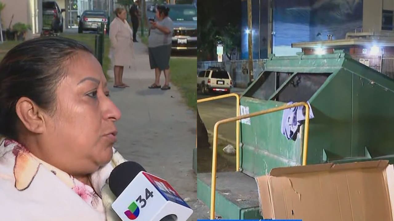 Encuentra a una bebé muerta dentro de un contenedor en el sur de Los Ángeles: “Pensé que era una muñeca”