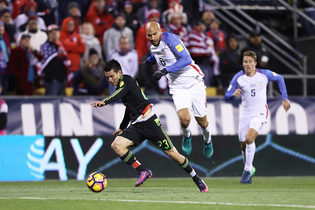 'Chucky' fue una de las figuras en el comienzo del hexagonal, cuando México se impuso 0-2 a Estados Unidos en Columbus. Ese día marcó fue la pesadilla de la defensa estadounidense.