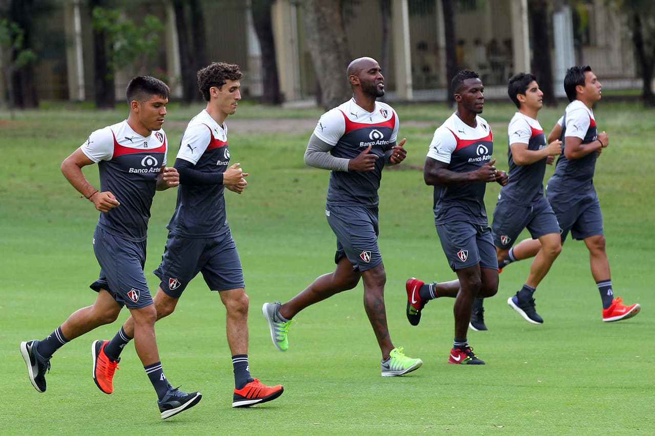 Atlas mantiene ritmo de trabajo en sexto día de pretemporada