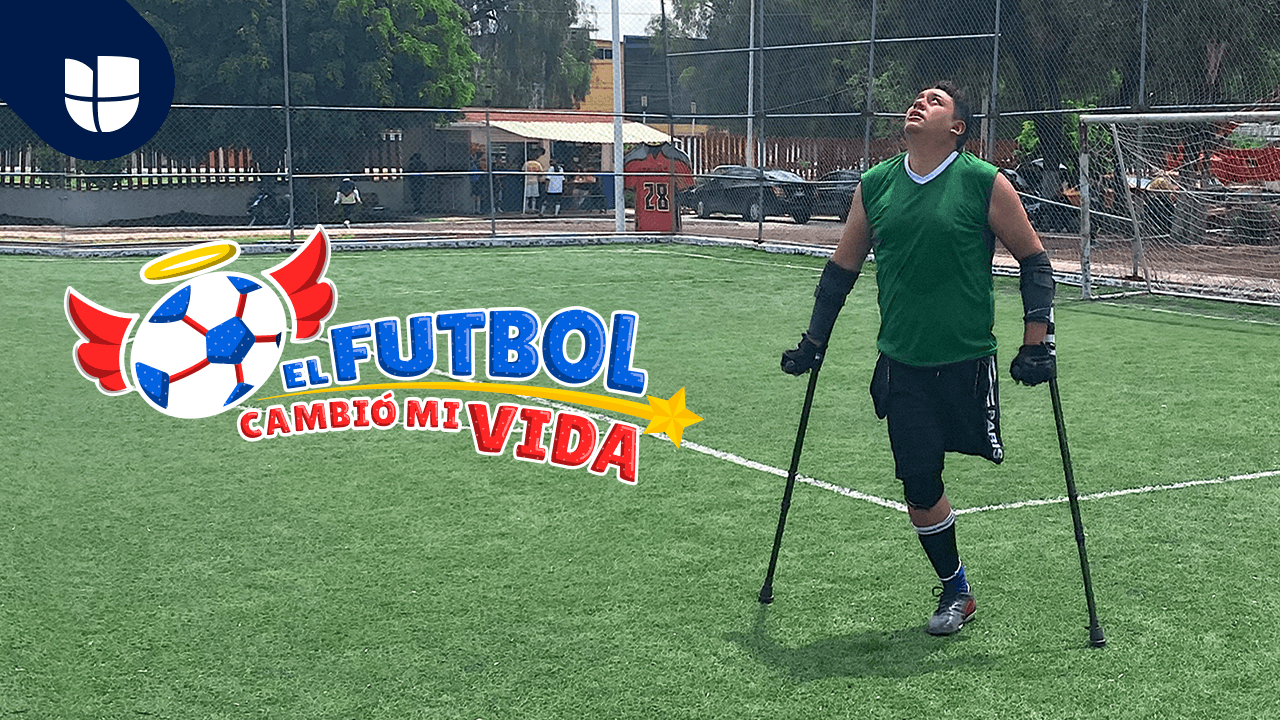 Tras una amputación, pensaron que no volverían a la cancha de futbol: hoy es su "llama de vida"