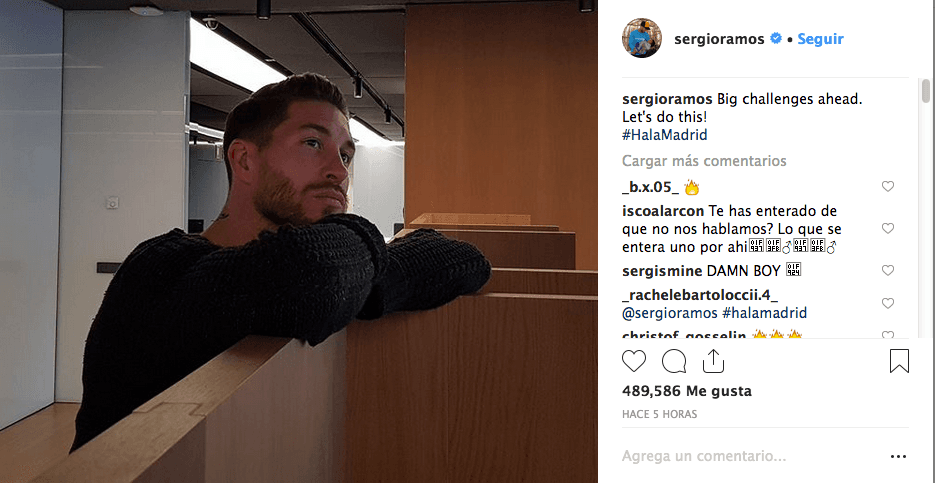 Por eso, en una publicación en Instagram de Sergio Ramos, Isco aprovechó para ironizar: "¿Te has enterado que no nos hablamos? Lo que uno se entera por ahí", dijo en forma de burla a esa versión.