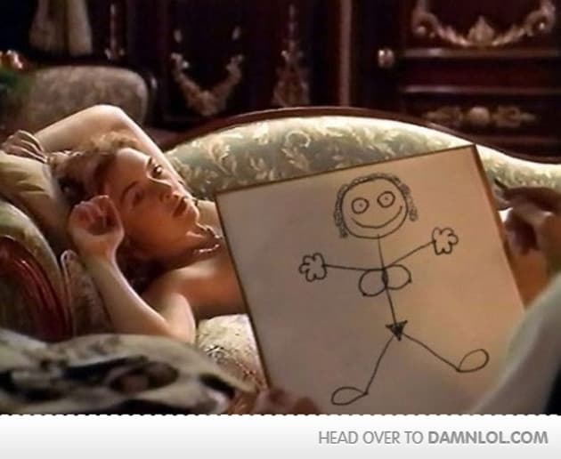 Dibújame como una de tus chicas francesas...