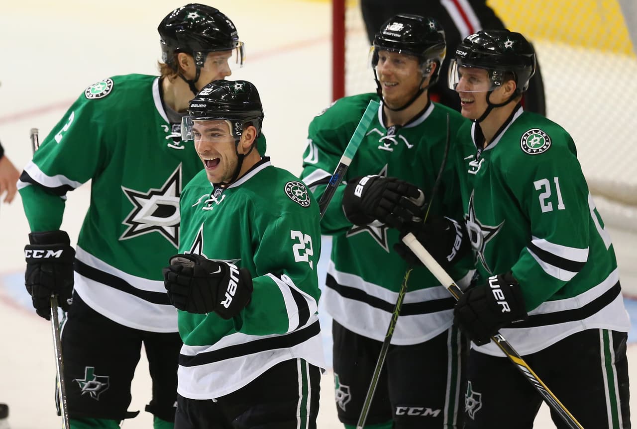 Dallas ganó 4 a 0 a Chicago en hockey sobre hielo de la NHL