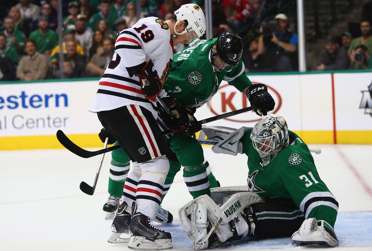 Dallas ganó 4 a 0 a Chicago en hockey sobre hielo de la NHL