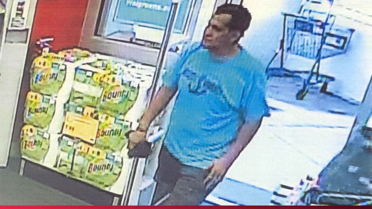 Buscan a hombre sospechoso de robar en farmacias Walgreens