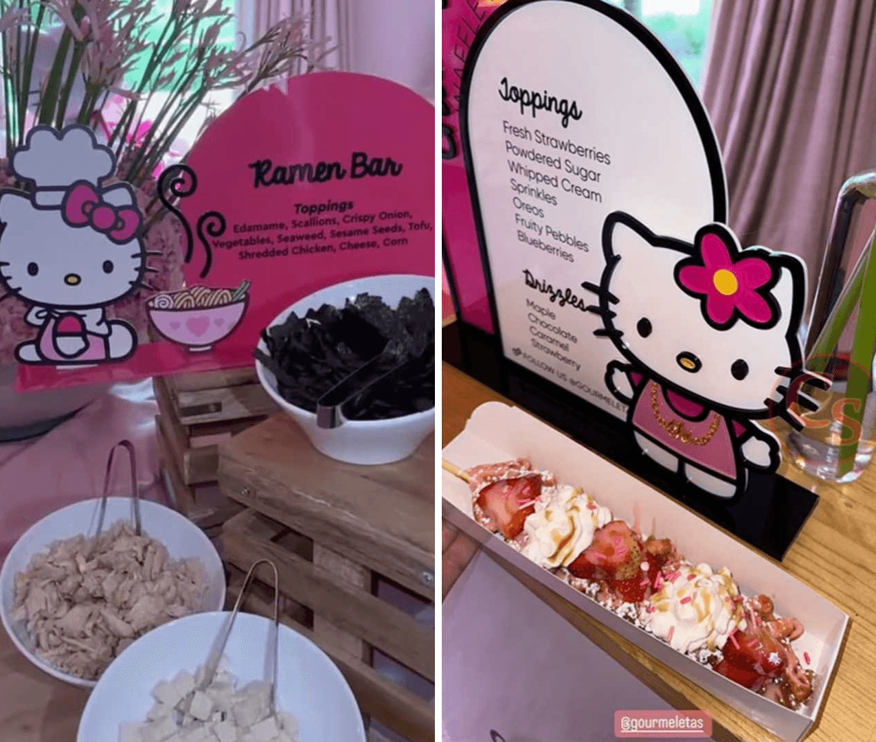 Fiesta de Hello Kitty de Chicago, hija de Kim Kardashian