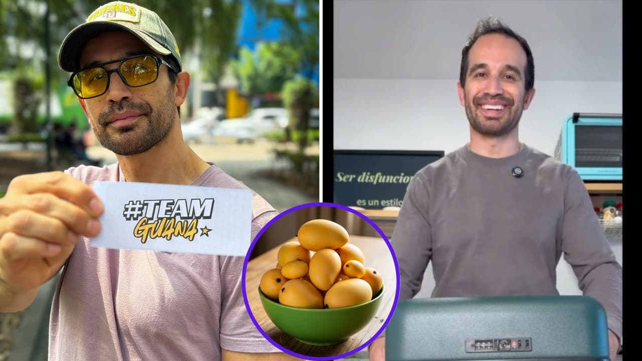 ¿Entrará con mangos? El Guana muestra qué lleva en su maleta para La Casa de los Famosos México 2025