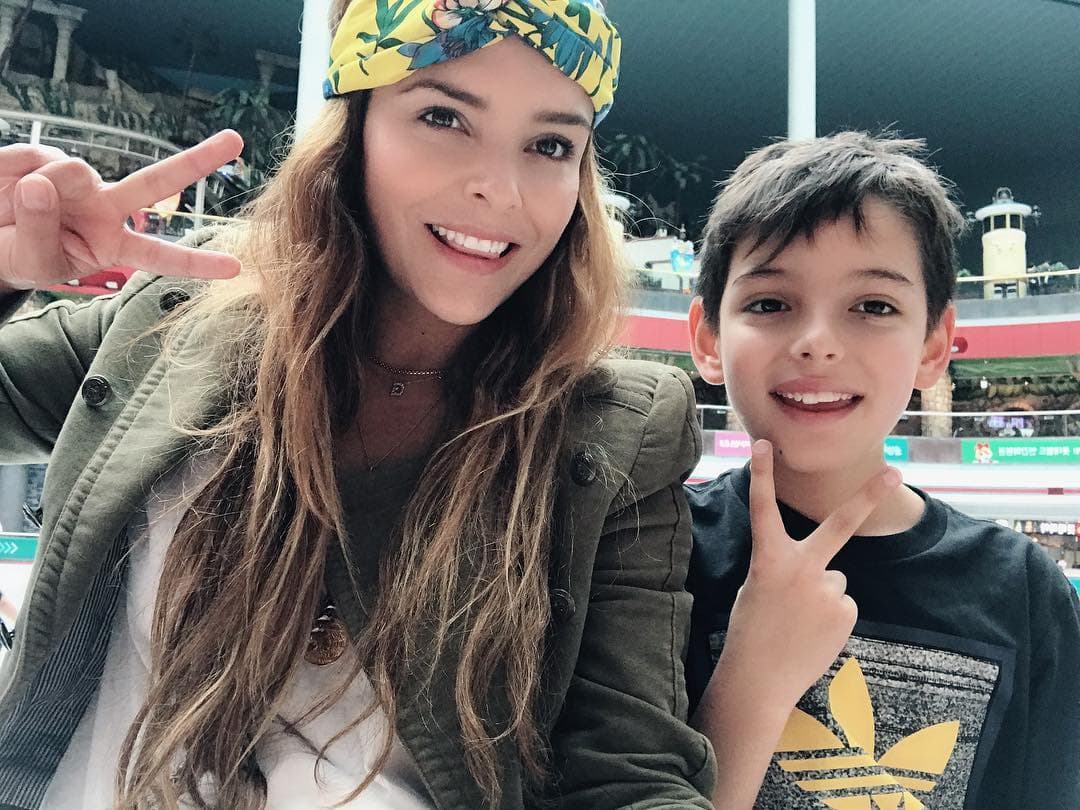 El gusto por los niños ha hecho que Grettell piense en agrandar pronto la familia.