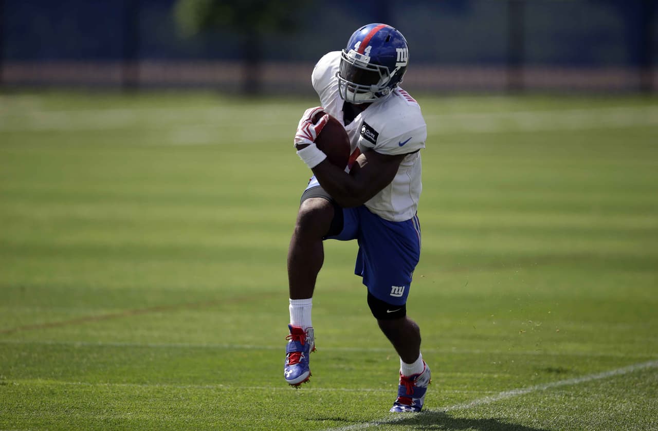 Andre Williams: Los New York Giants no intentamos, vamos a llegar al Super Bowl