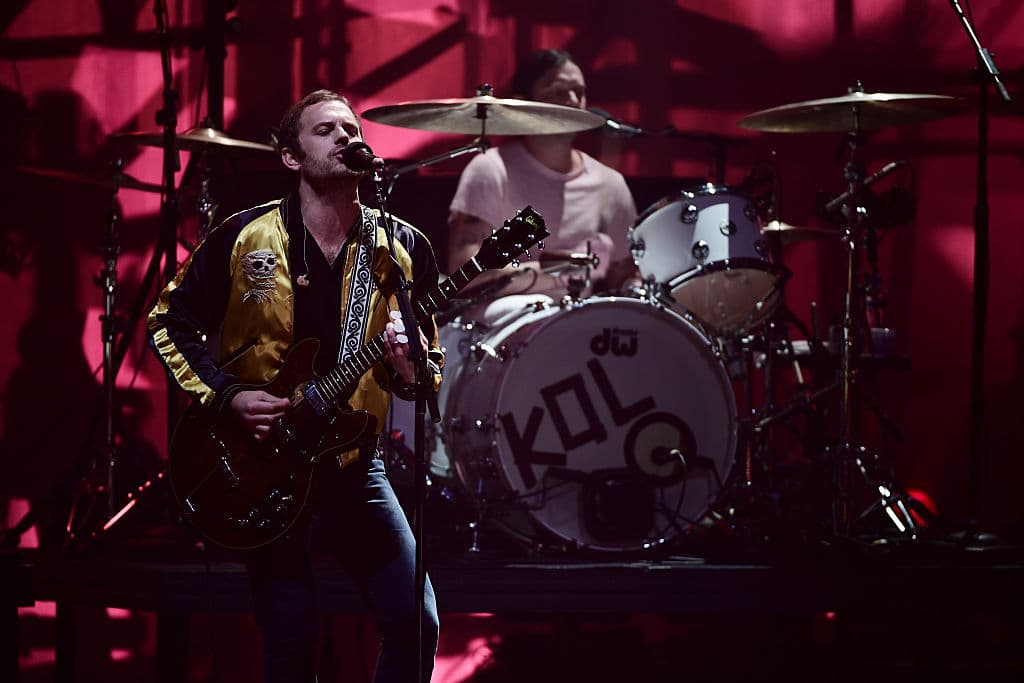 Caleb Followill y Nathan Followill de Kings of Leon