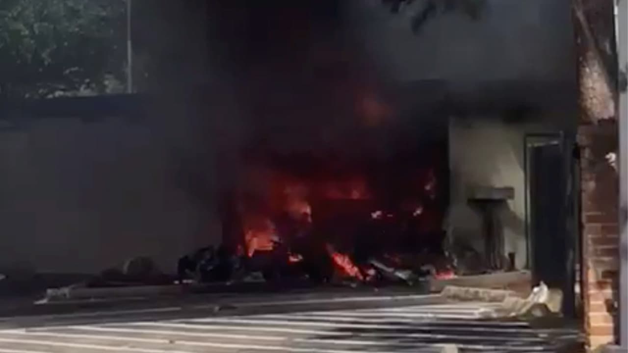 Las cámaras de testigos captaron el accidente.