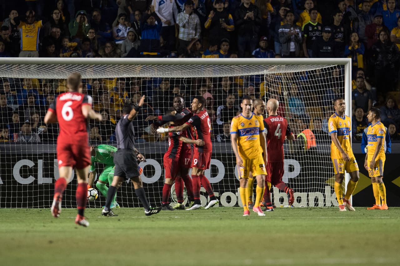 La apertura del marcador la consiguió Toronto al minuto 64 con un autogol del brasileño Rafael Carioca.