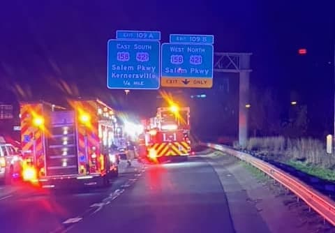 Mueren cuatro personas en la US 52 de Winston-Salem tras choque frontal de autos