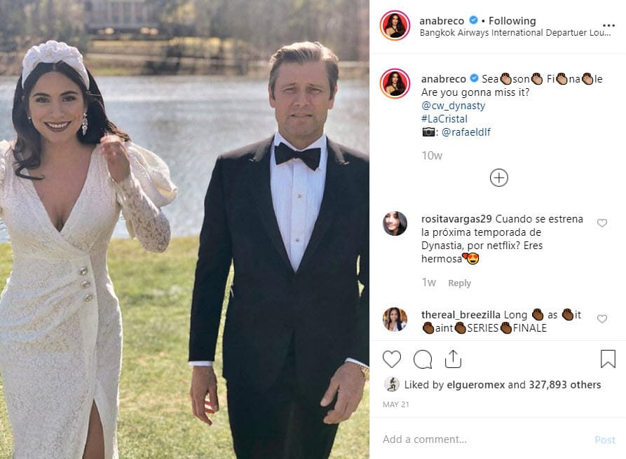 La actriz se fue de México para radicarse en Atlanta, Georgia, lugar en donde se grababa la segunda temporada de la serie producida por CBS Television Studios.