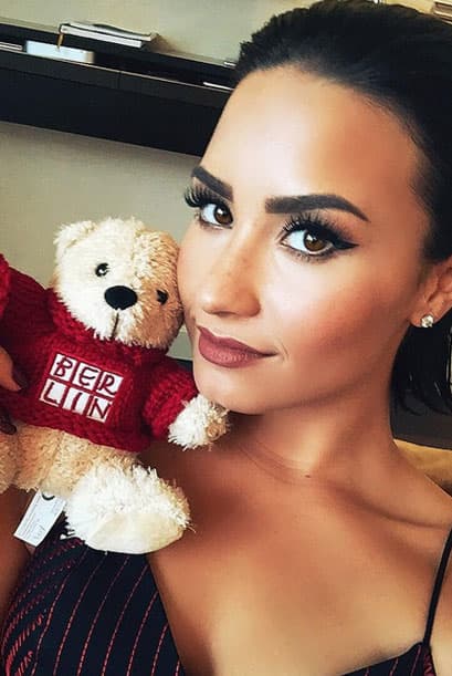 Demi tiene a un consentido: "Berlin.... You were so welcoming and sweet. Miss you already!!!.