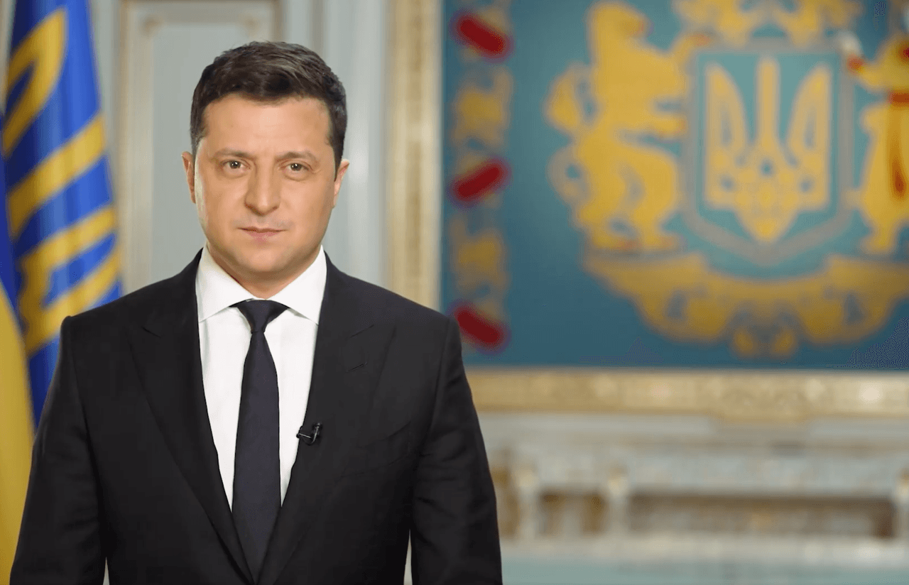 El presidente de Ucrania, Volodymyr Zelensky.