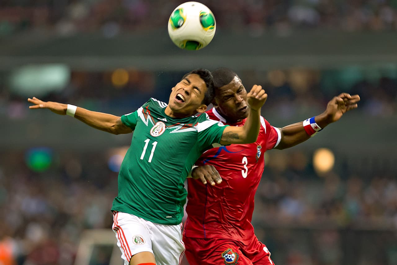 Meses después se vieron las caras por eliminatoria mundialista rumbo a Brasil 2014, en el estadio Azteca.