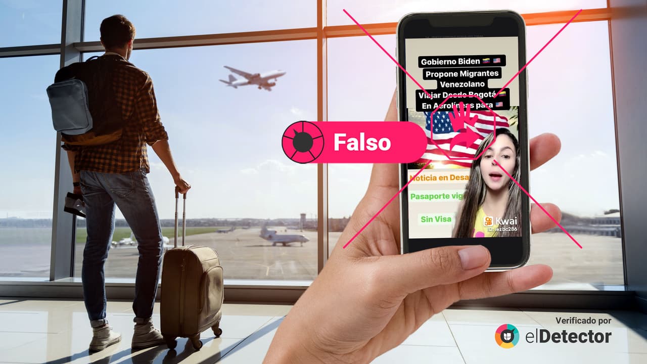 Biden no autorizó que los venezolanos puedan volar a EEUU desde Bogotá sin visa