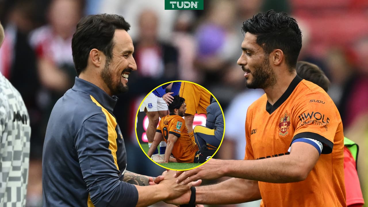 Técnico del Wolverhampton niega “juego mental” y revela gravedad de la lesión de Jiménez