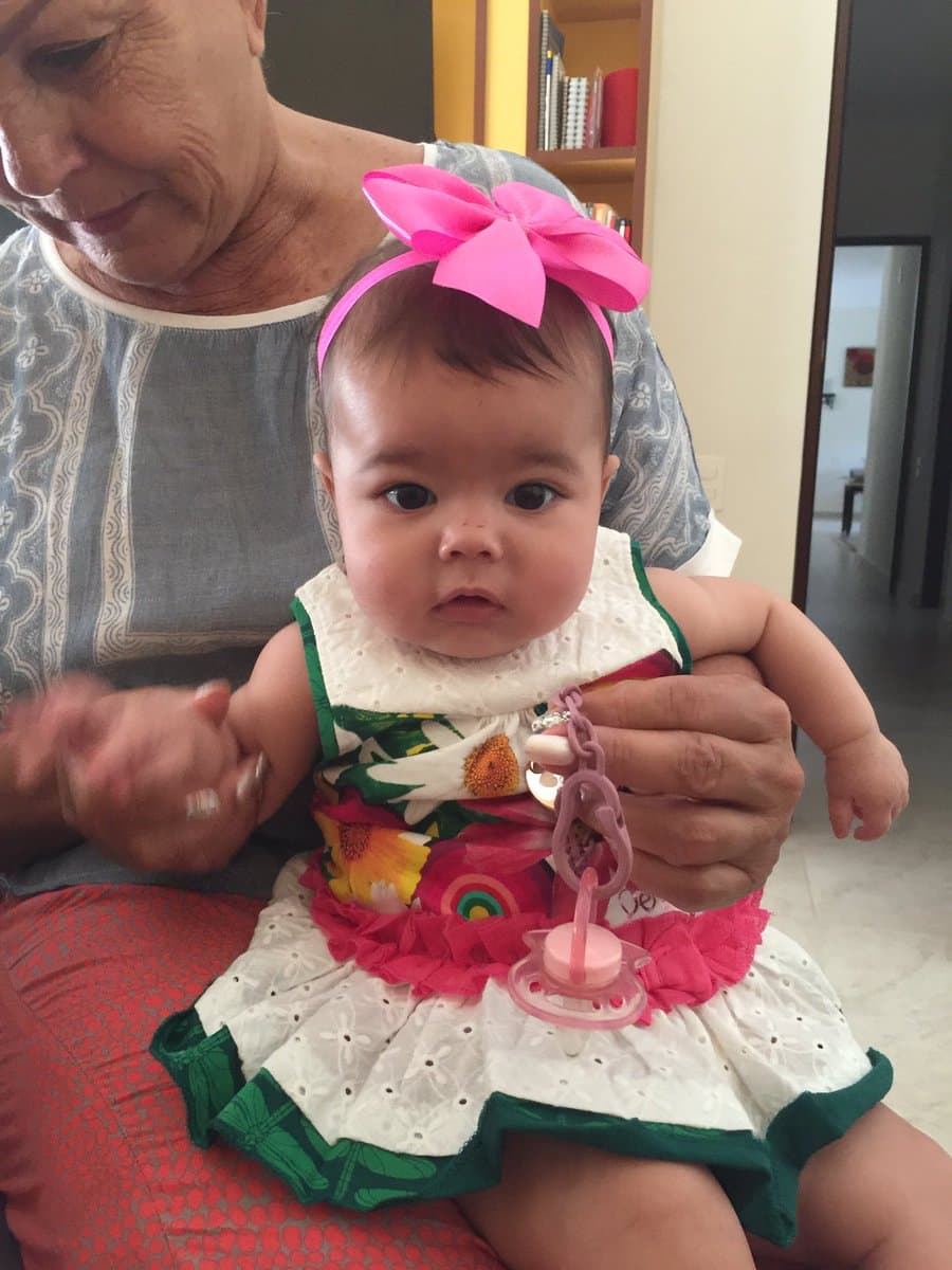 Mila es la más coqueta de esta lista, pues gracias a su mamá y a su famosa abuela luce siempre a la moda, convirtiéndose en casi toda una modelo profesional.