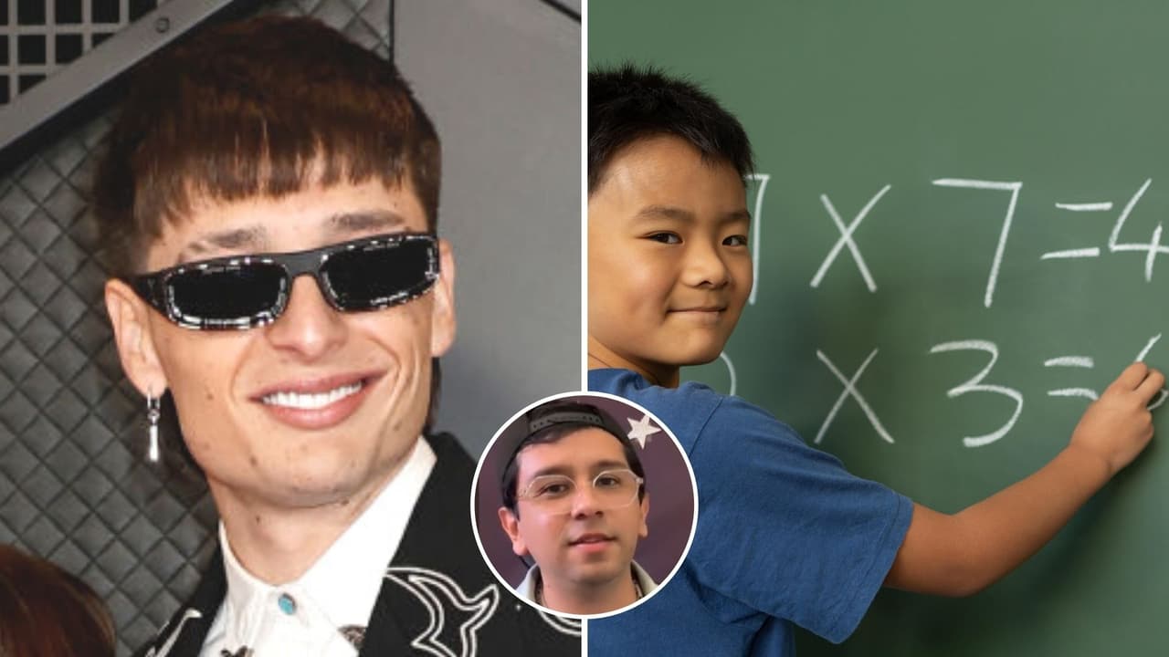 Maestro usa canción de Peso Pluma para enseñarle a sus alumnos la tabla del 4: ¿qué piensan los padres de este método?