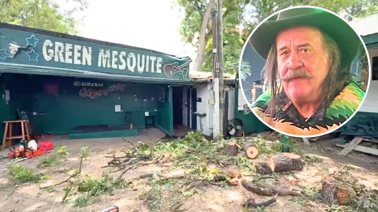 Tormentas cobran una vida: hombre muere al caer árbol que había sido impactado por un rayo en Austin