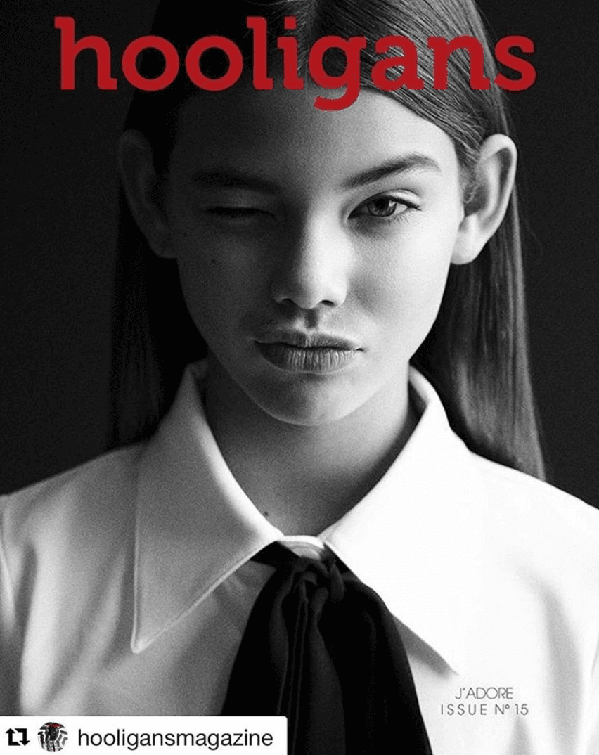 Laneya Grace ha sido famosa por sus campañas de Guess y fue la niña más linda del mundo de 2007, cuando comenzó a modelar. Y la lista sigue y sigue.