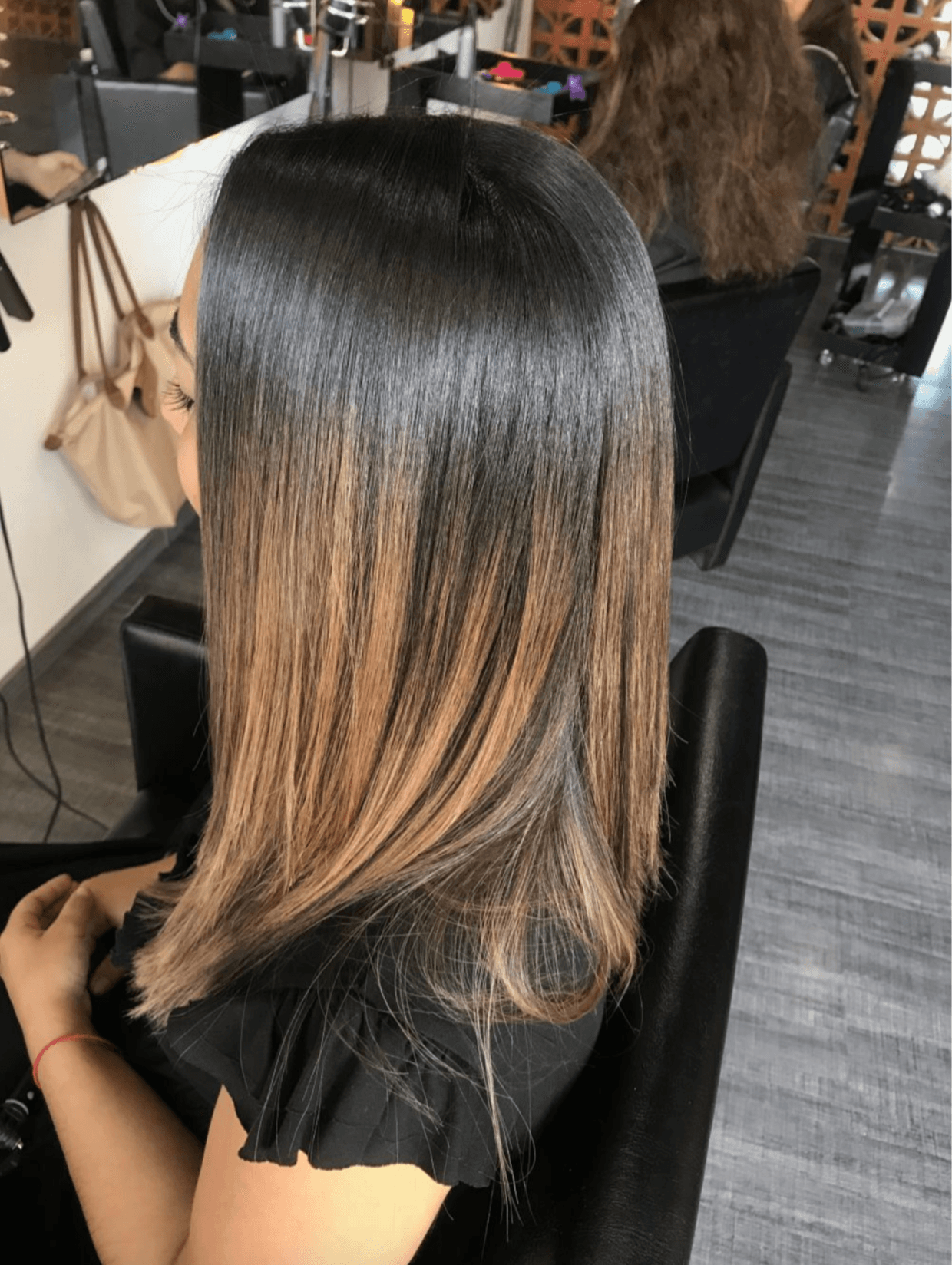 Este era el ‘look’ de
<b>Mafer Alonso</b> cuando se animó a pintar su cabello.