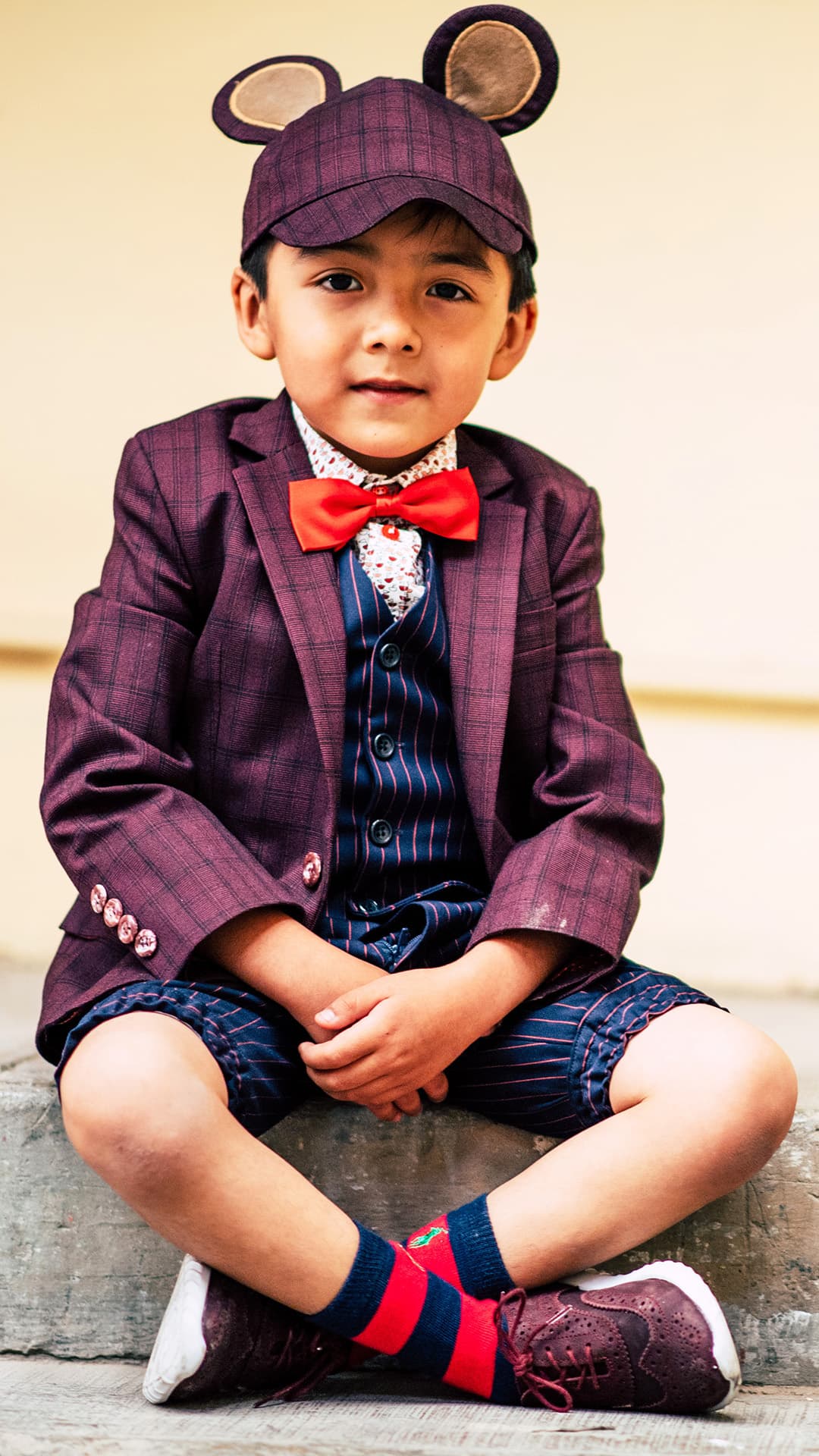 Este pequeño tiene 5 años y se ha convertido en una de las figuras más representativas de esta temporada.