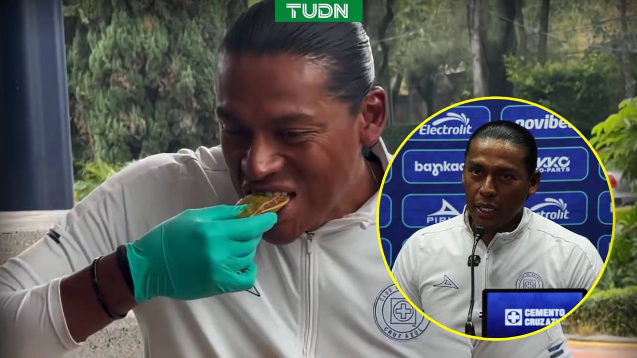 Joel Huiqui paga los tacos en Cruz Azul a reporteros y aficionados