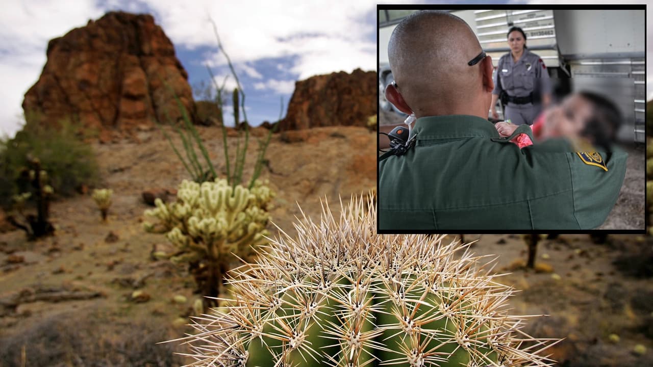"Dejaron a dos niños para que murieran": Dos bebés fueron abandonados en el desierto de Arizona