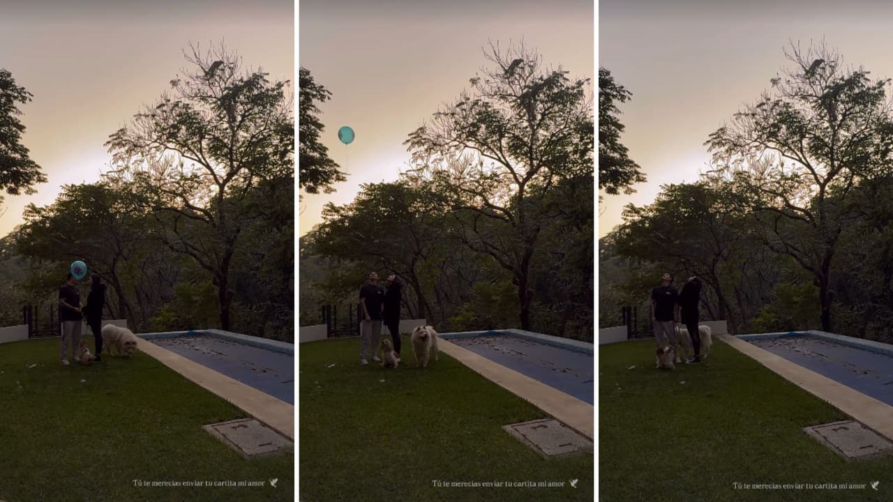 Fer Moreno y su pareja enviaron a nombre de su bebé una carta a los Reyes Magos.