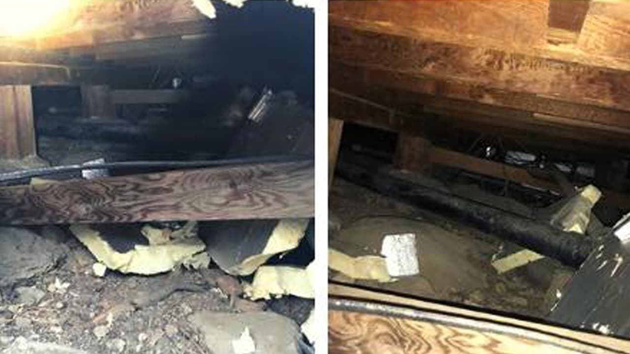 En un
<a href="https://www.facebook.com/PlacerSheriff/photos/a.549197551801413/3720965084624628/" target="_blank">incidente</a> reciente en el condado Placer, una familia de osos logró entrar al sótano de una casa y rompió una línea de gas.