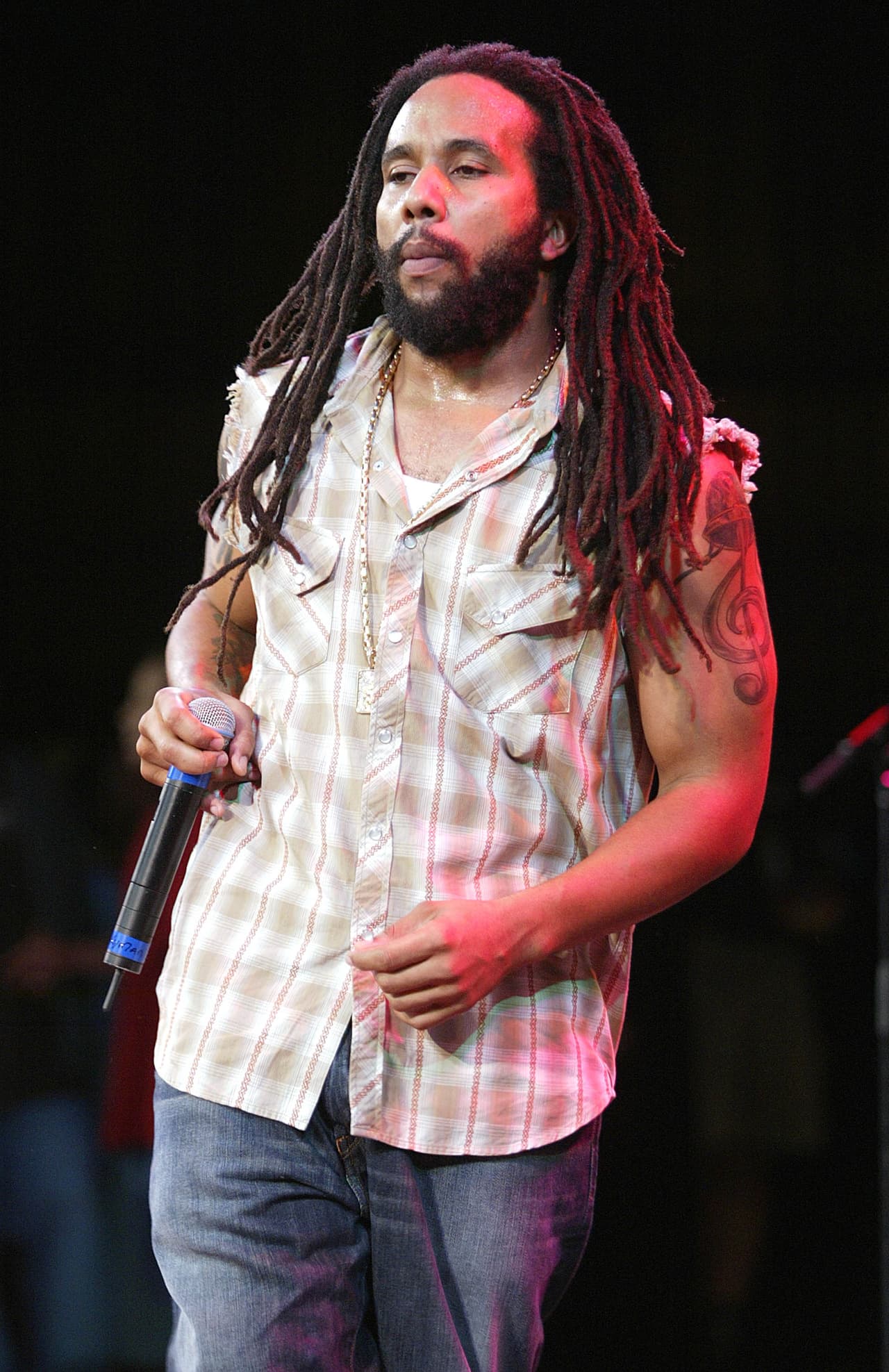 Este artista es uno de los hijos del gran padre del reggae, Bob Marley.