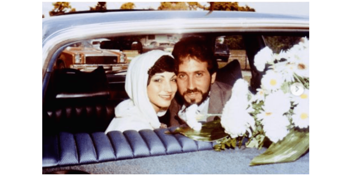 Gloria y Emilio Estefan el día de su boda