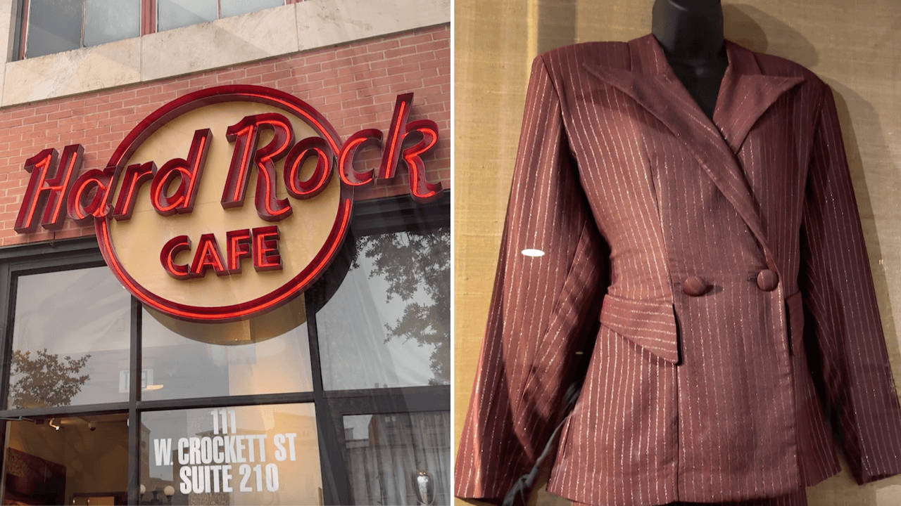 <h2 class="cms-H2-H2"><b>Vestuario en Hard Rock</b></h2>
<br>En el mismo café se pueden encontrar retratos y hasta el vestuario con el que la reina del Tex-Mex interpretó en el comercio hace 29 años.