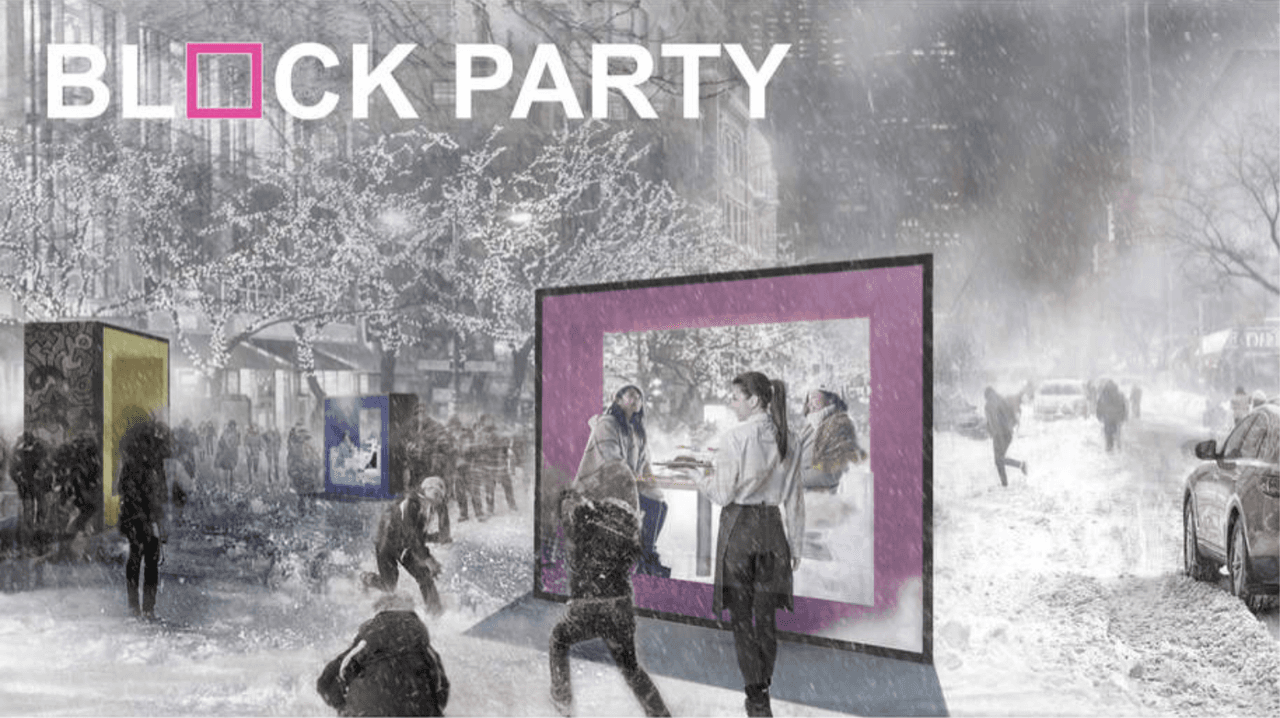 Neil Reindel, con su idea ‘Block Party’, con un enfoque flexible para cenar al aire libre.