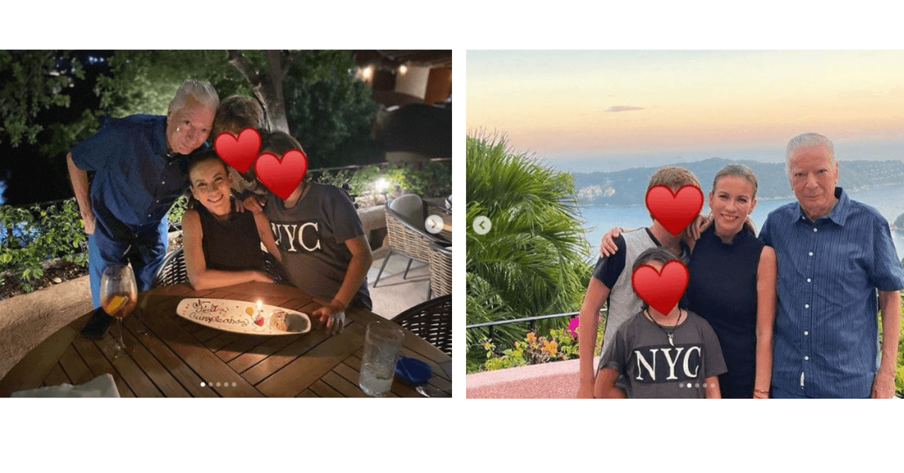 Ingrid Coronado con los hijos que tuvo con Fernando del Solar