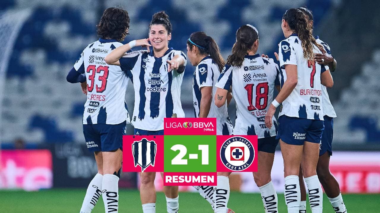 Las Rayadas llevan paso de campeonato en la Liga MX Femenil