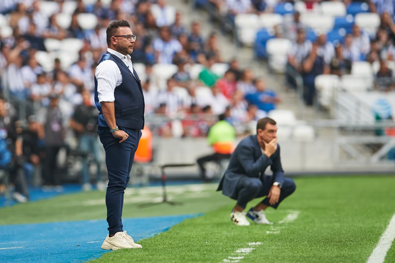 during the game Monterrey vs Morelia corresponding to Day 02 of the Torneo Clausura 2020 of the Liga BBVA MX, at BBVA Bancomer Stadium, on January 18, 2020. <br><br> durante el partido Monterrey vs Morelia, correspondiente a la Jornada 02 del Torneo Clausura 2020 de la Liga BBVA MX, en el Estadio BBVA Bancomer, del 18 de enero de 2020.