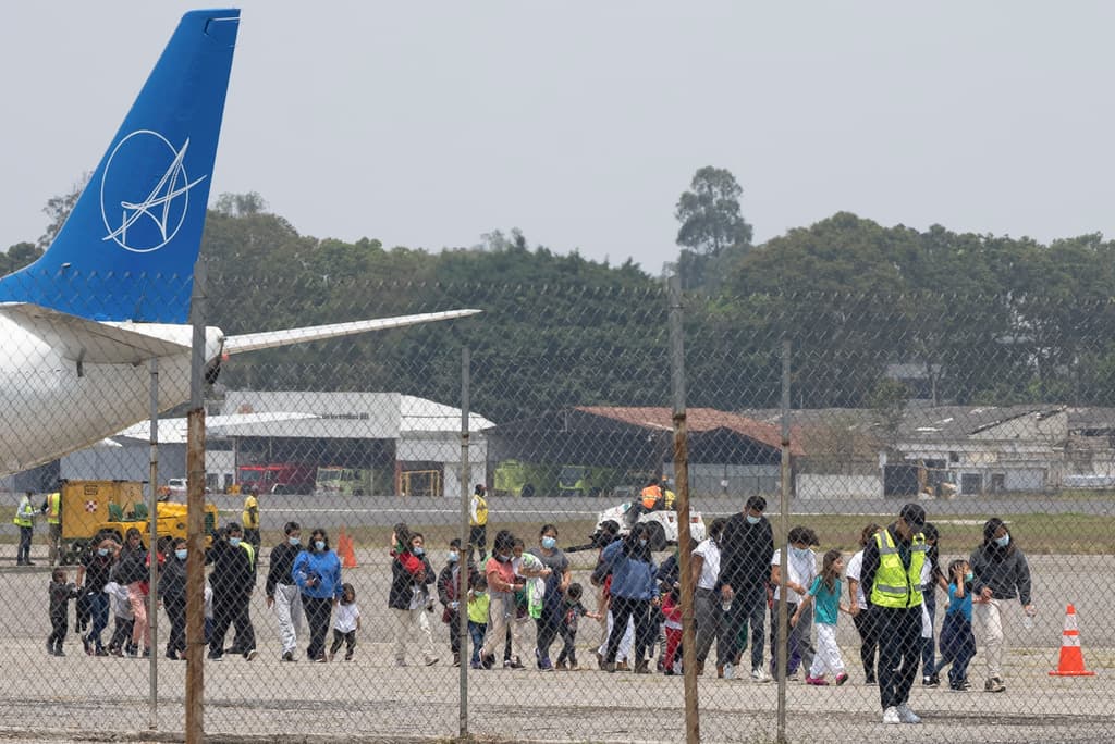Estados Unidos ha deportado a más de 2,000 mexicanos a Guatemala en lo que va de 2026