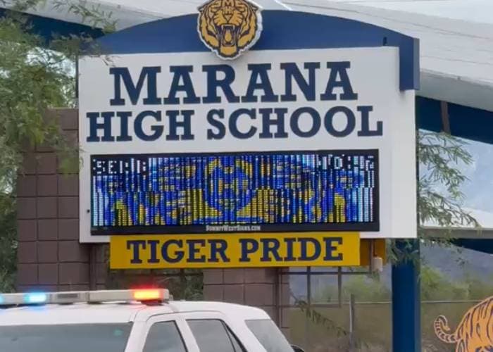 El personal de Marana High School se encuentra seguro.