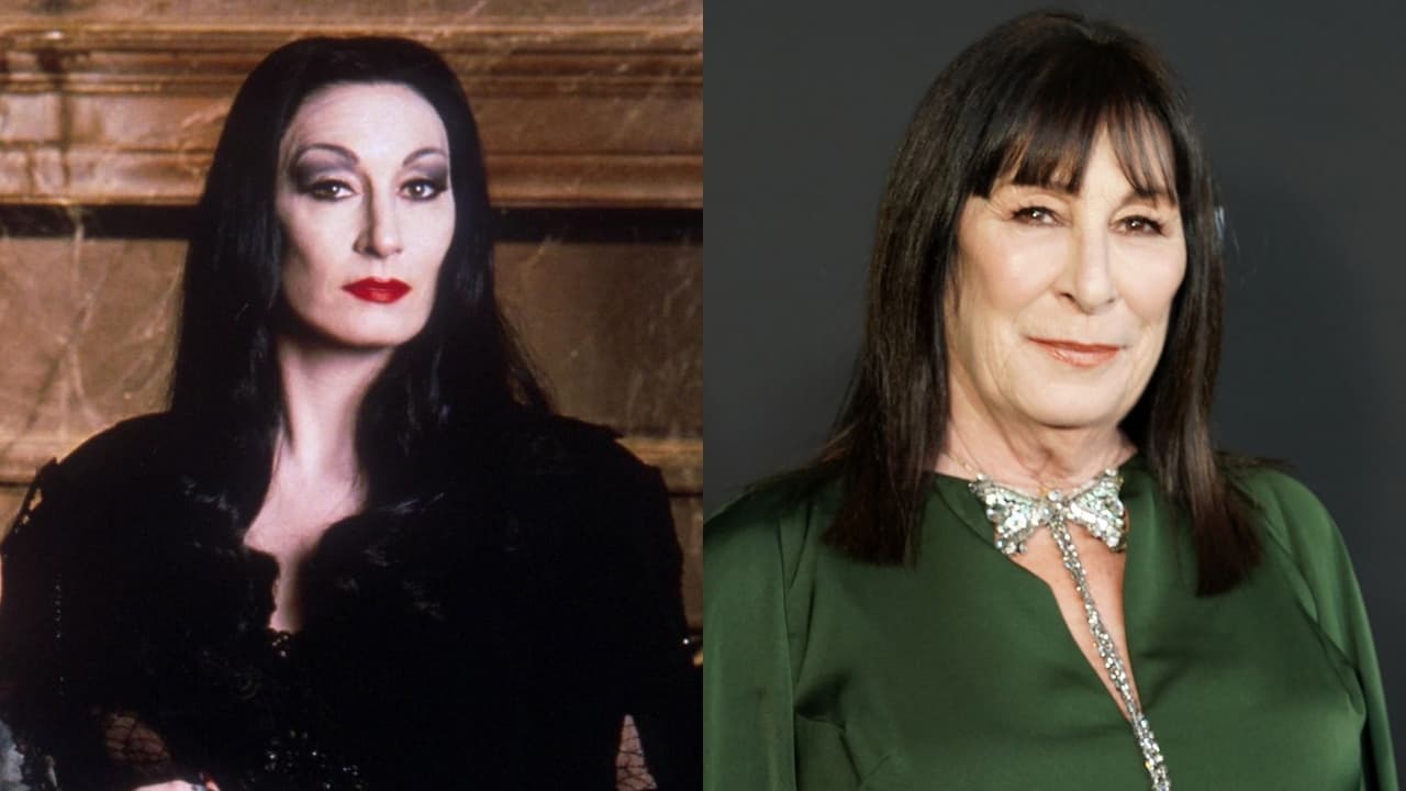 Anjelica Huston dio vida a Morcicia Addams en las películas sobre la oscura familia.
