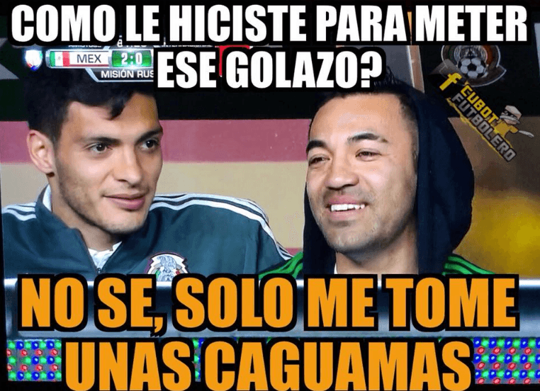 El triunfo de México contra Islandia fue la oportunidad para que, con el gol de Marco Fabián y el protagonismo de Miguel Layún, los usuarios se divirtieran y criticaran de nuevo en redes sociales.