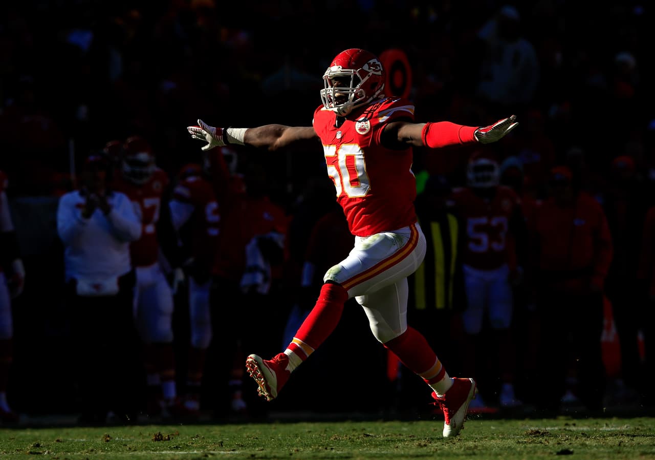 Justin Houston: Los Chiefs tienen a la mejor pareja de cazadores de cabezas