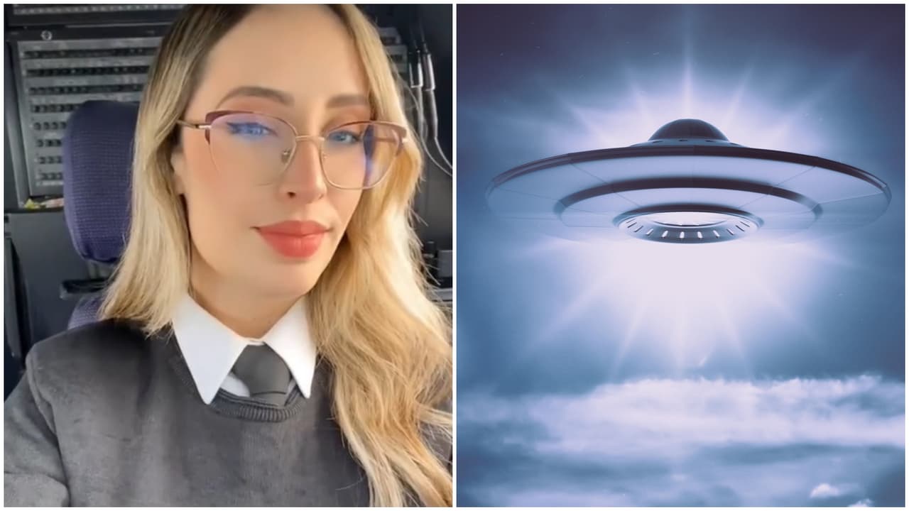 ¿Un OVNI? Piloto captó algo extraño en el cielo y el impresionante video se hizo viral