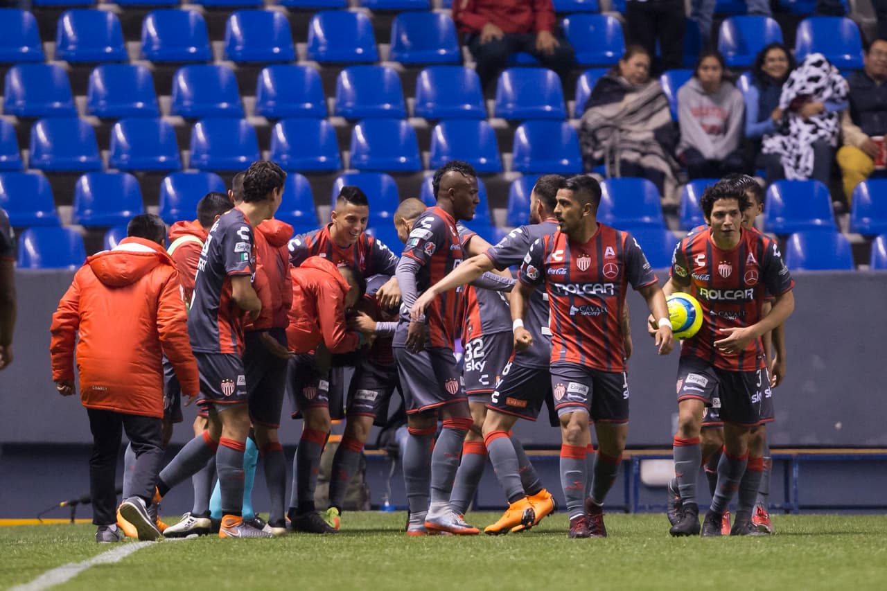 Con el empate Puebla llegó a a 14 unidades, mientras que Necaxa sumó 13 puntos en el Clausura 2018.
