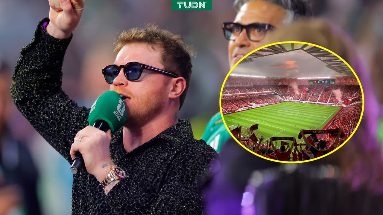 Canelo Álvarez quiere inaugurar el nuevo estadio de Atlas para 2030